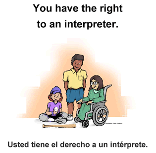 Image of You Have the right to an interpreter Poster
