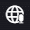 Zoom globe icon