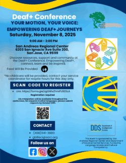 Deaf+ Flier - 2025