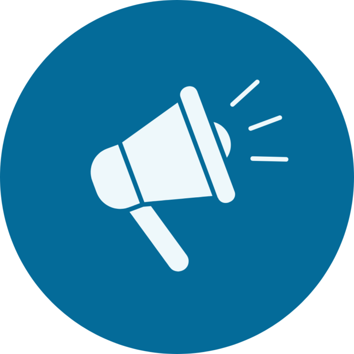 Icon of a megaphone