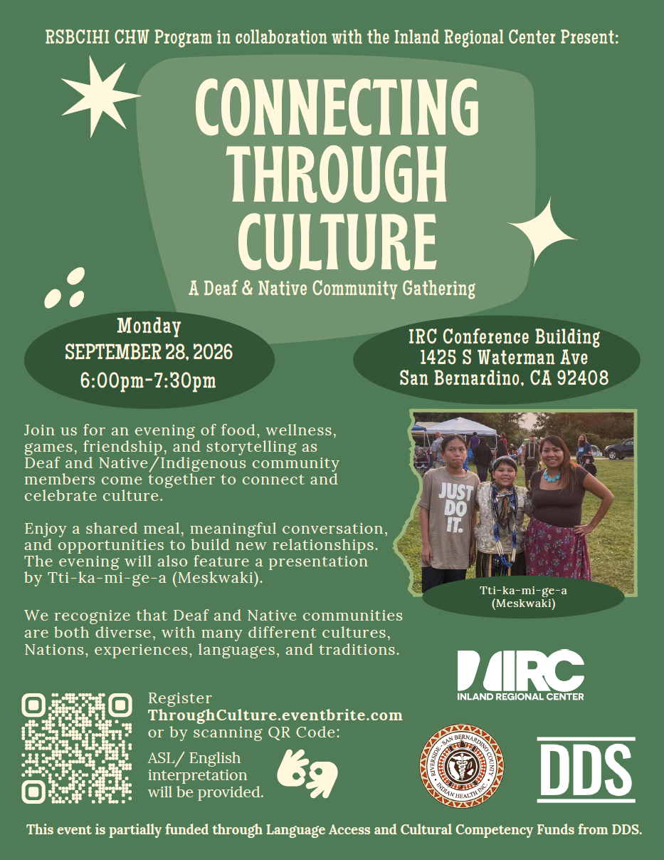 Connecting Through Culture Flier
